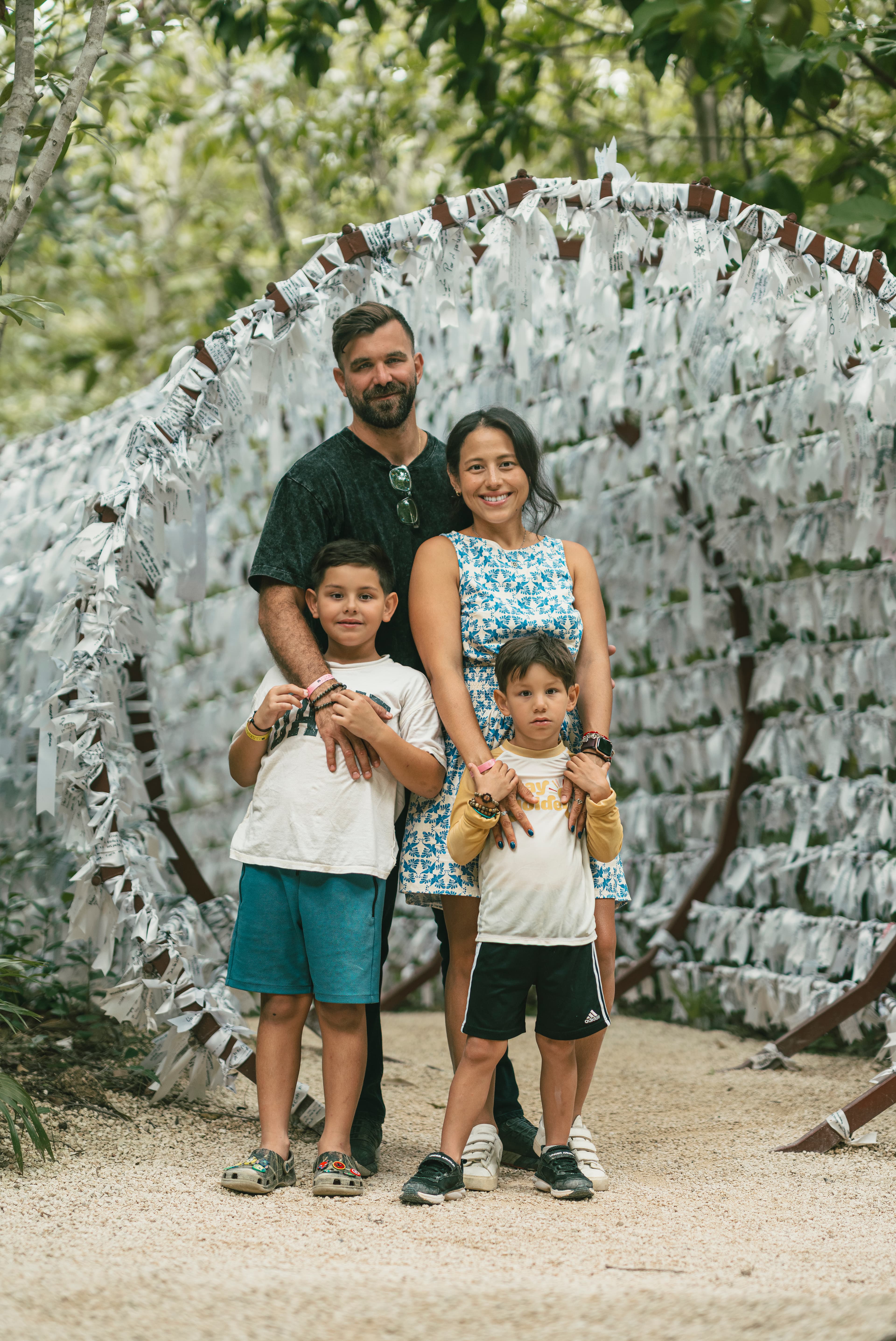 Daniela and her family